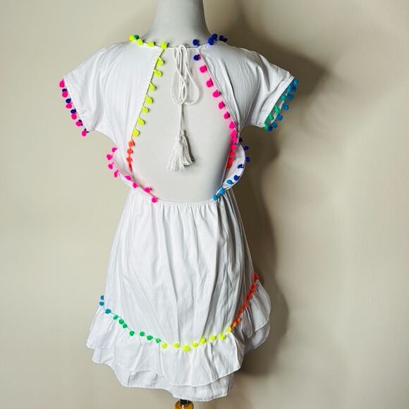Peixoto White Nissi Girls Mini Dress - Picture 7 of 9